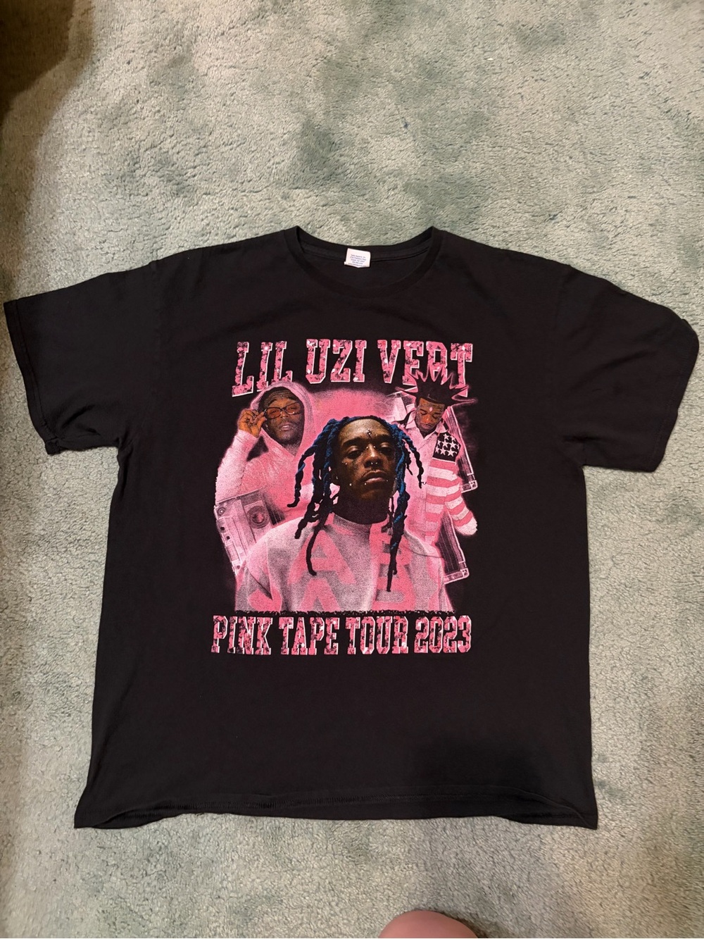 Lil Uzi Vert Pink Tape Tour Shirt